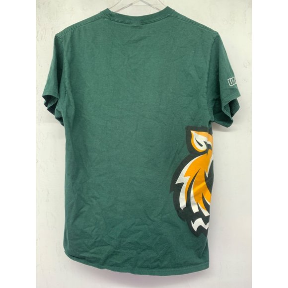 Green Medium UMFK SS T-shir  Tiger Green Eyes Poor and Company Cotton - Picture 6 of 8